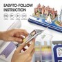 Cubic Fun - Puzzle 3D Led Dubai 182 Piese Cubic Fun - 4